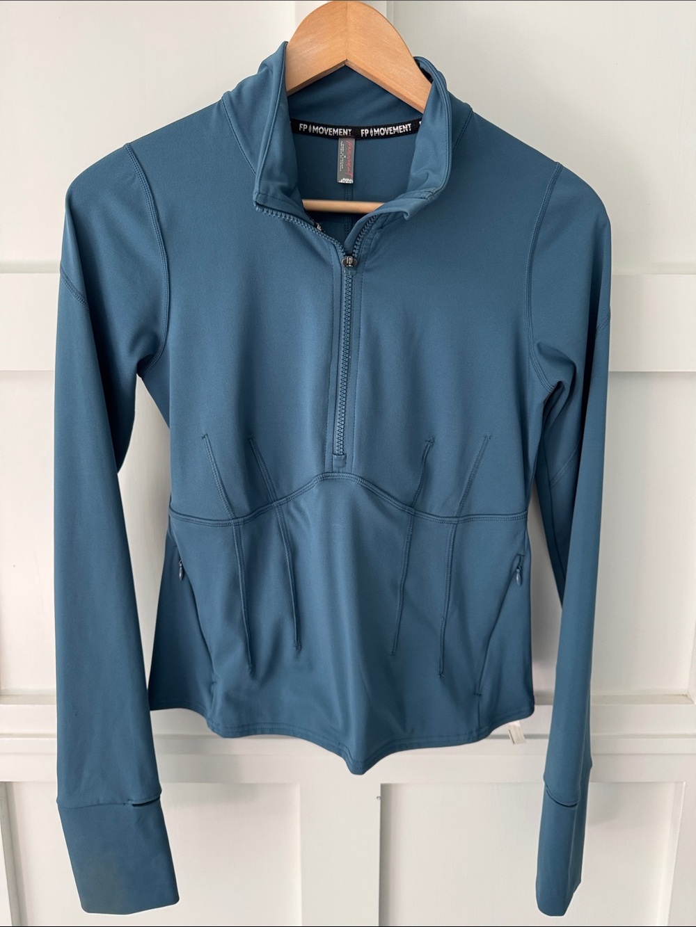 FP Movement Women's Blue Half-Zip Active Jacket